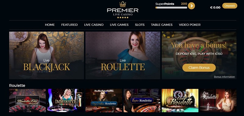 Premier Live Casino 