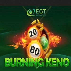 New Burning Keno NZ Game By EGT Interactive